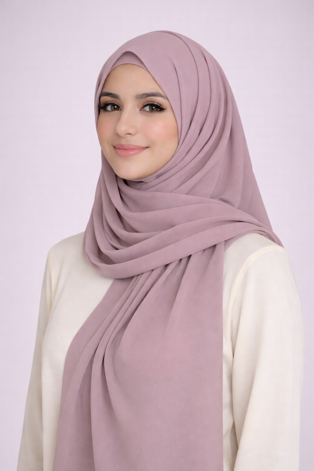 Pearl Chiffon Hijab