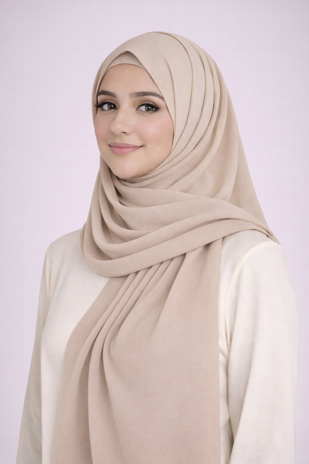 Pearl Chiffon Hijab
