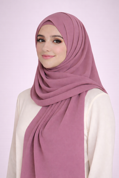 Pearl Chiffon Hijab