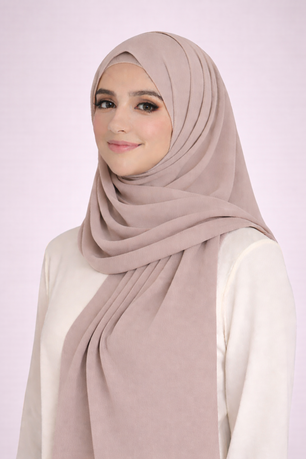 Pearl Chiffon Hijab