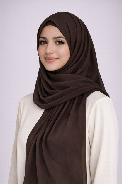 Pearl Chiffon Hijab
