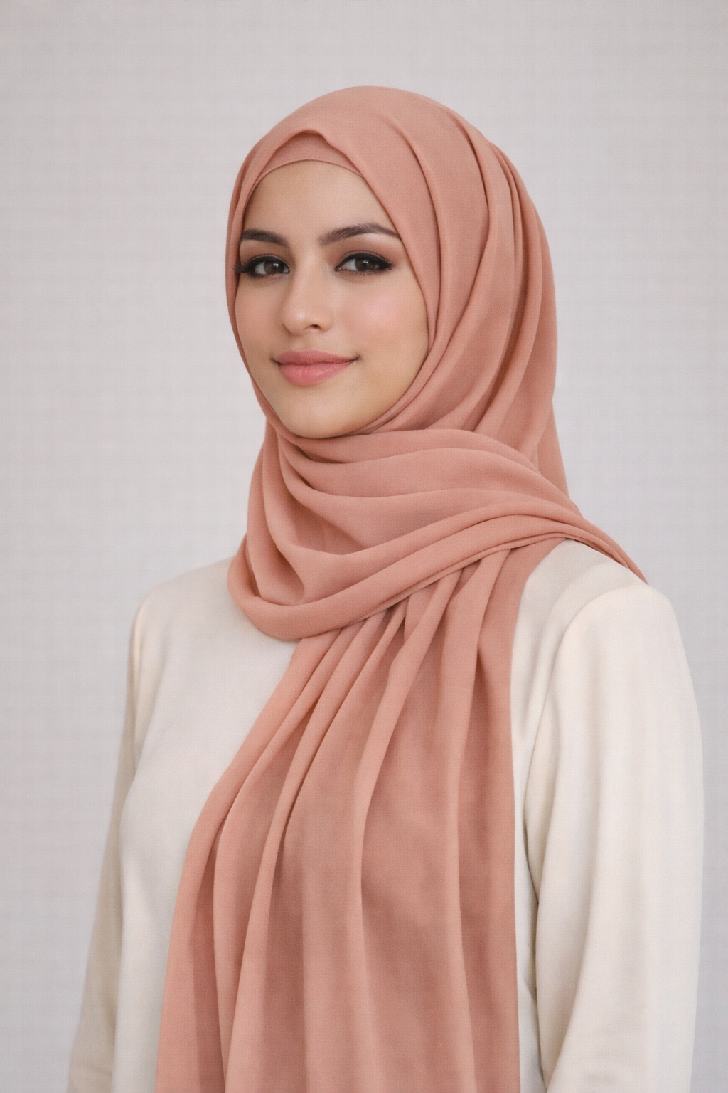 Pearl Chiffon Hijab
