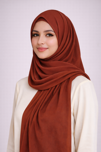Pearl Chiffon Hijab