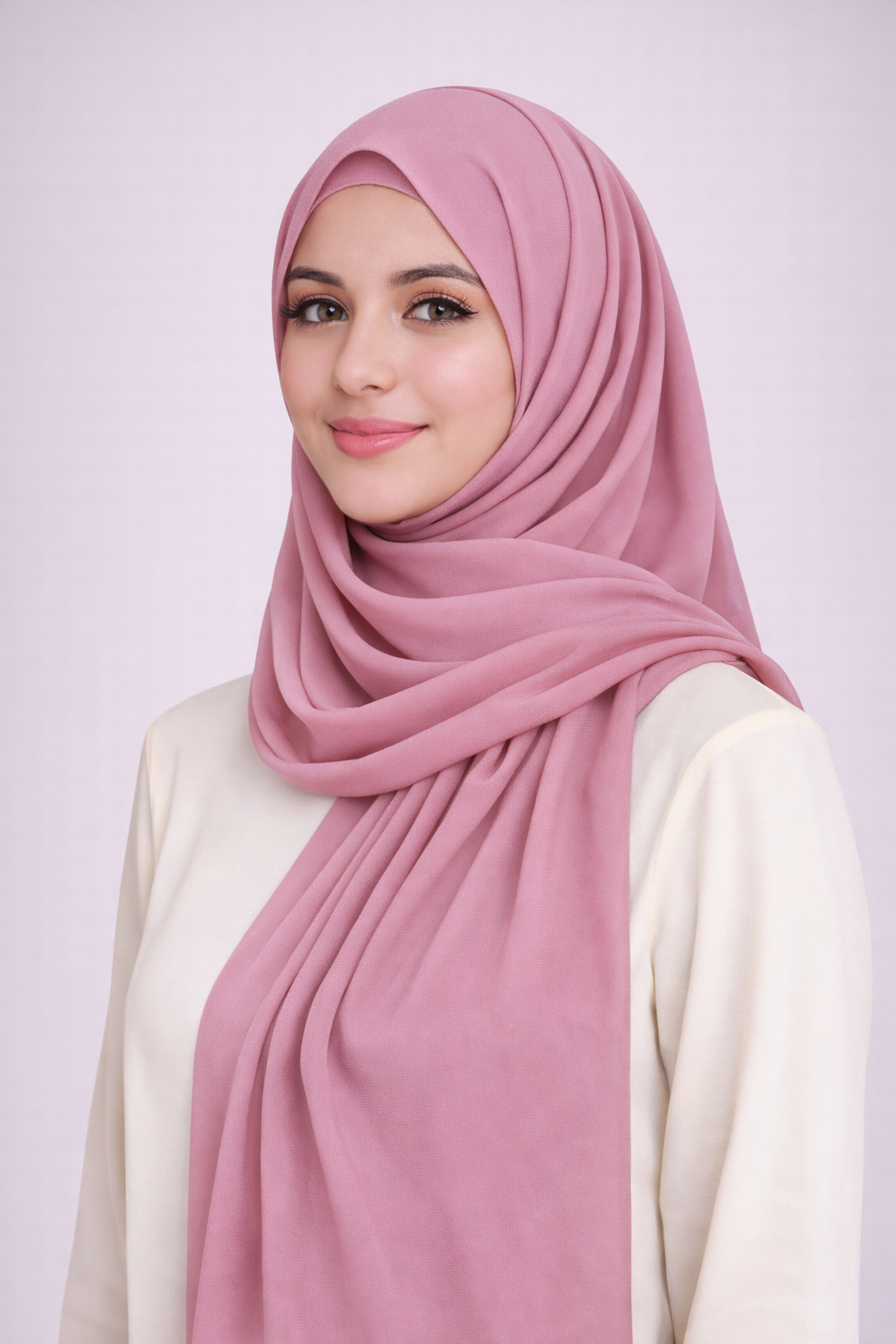 Pearl Chiffon Hijab
