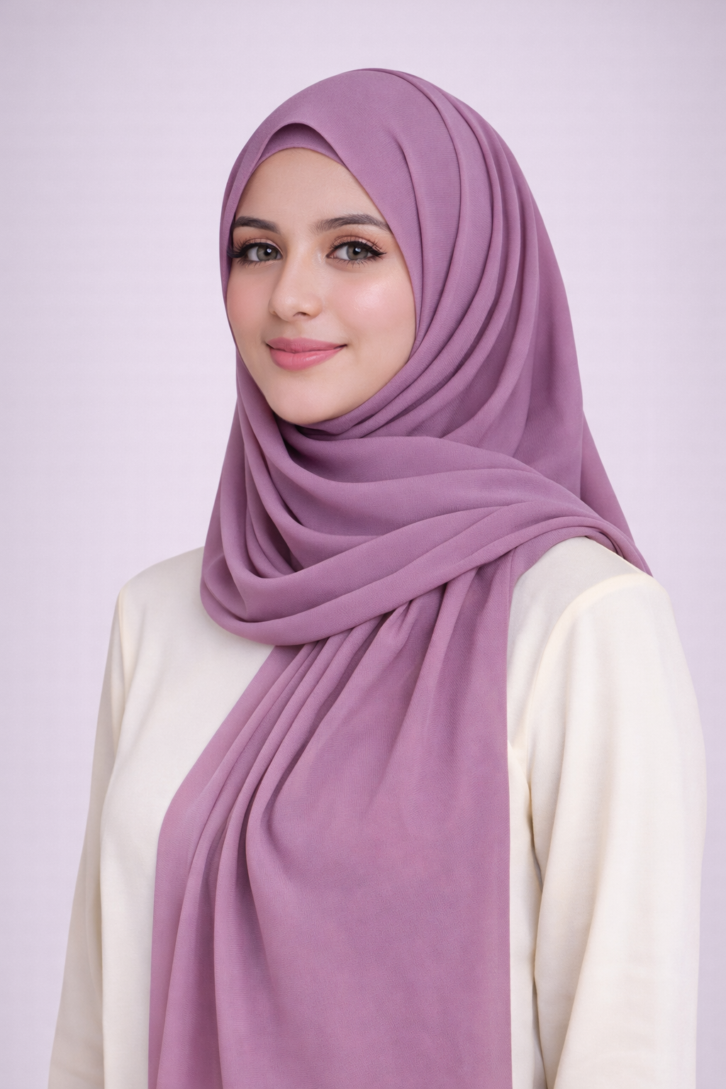 Pearl Chiffon Hijab