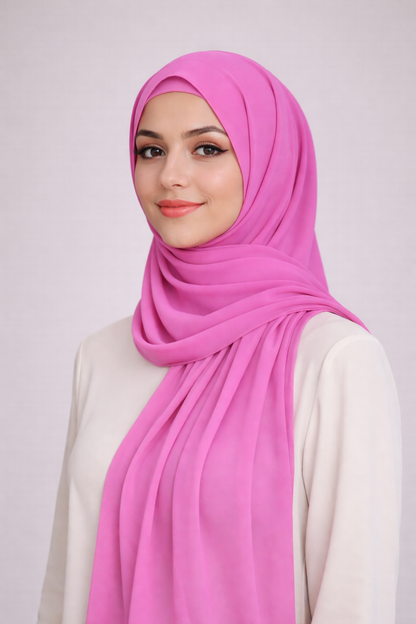 Pearl Chiffon Hijab