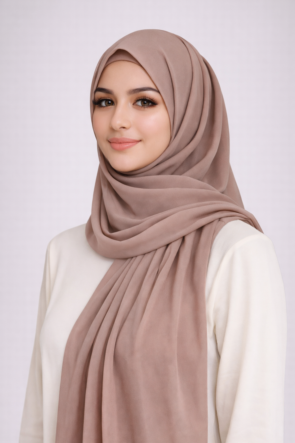 Pearl Chiffon Hijab
