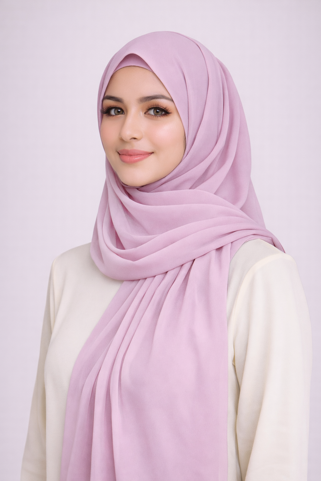Pearl Chiffon Hijab
