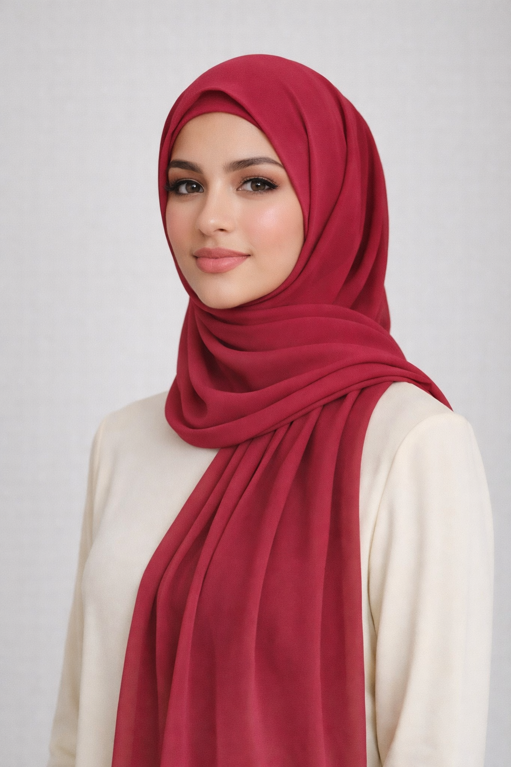 Pearl Chiffon Hijab