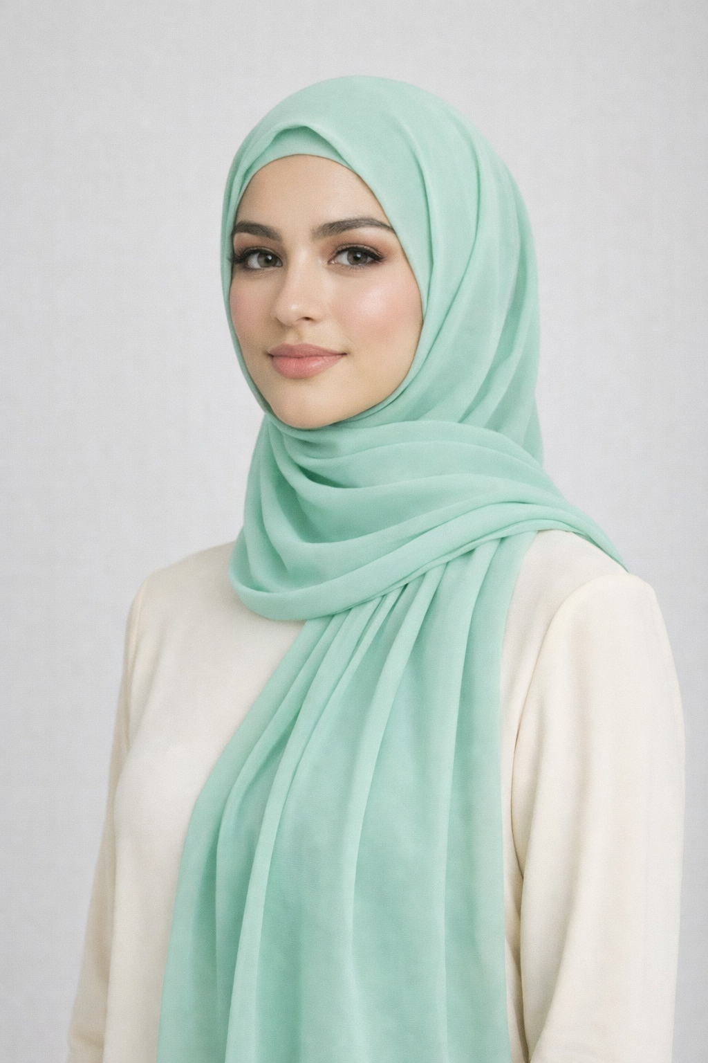 Pearl Chiffon Hijab