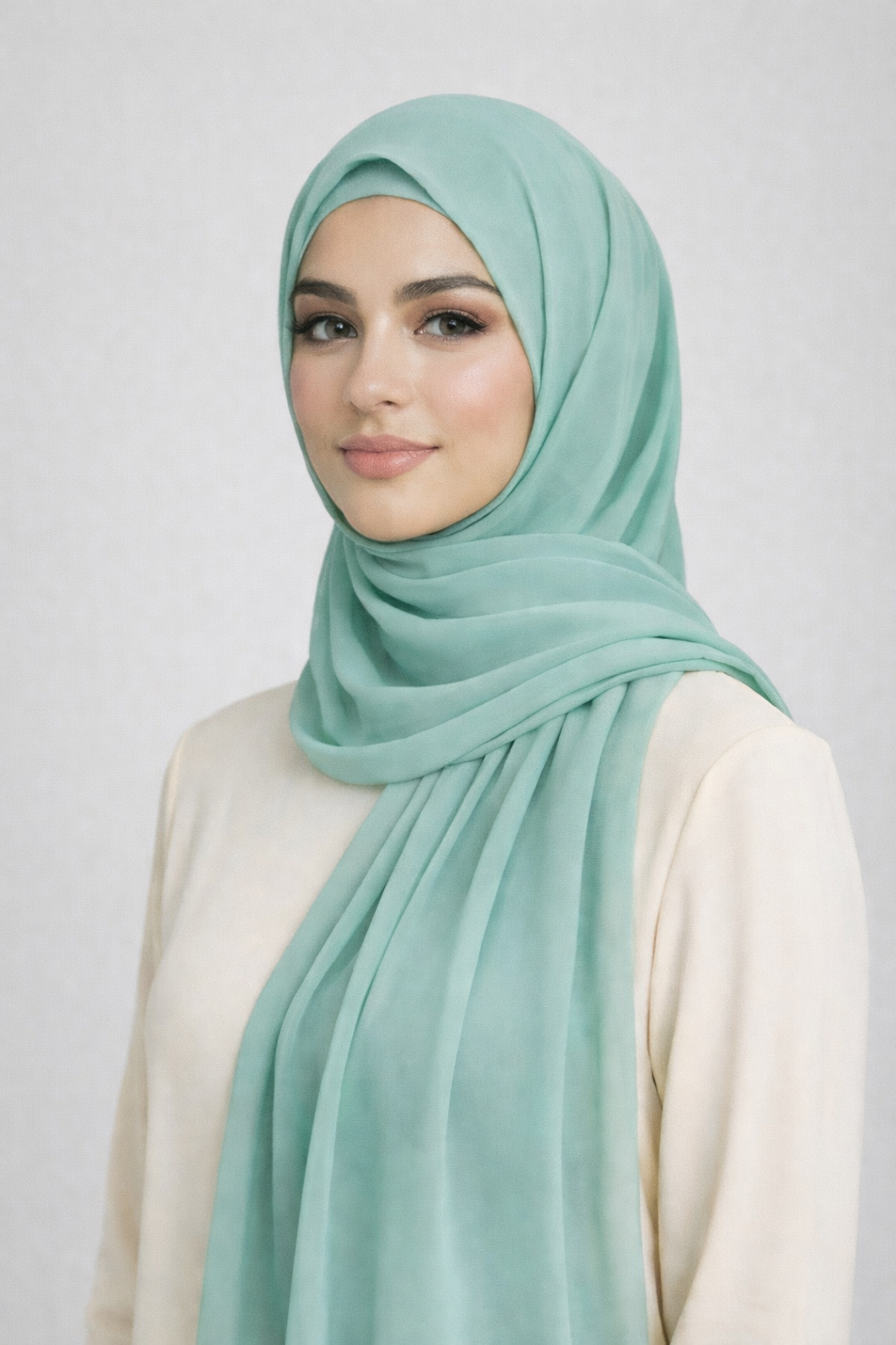 Pearl Chiffon Hijab