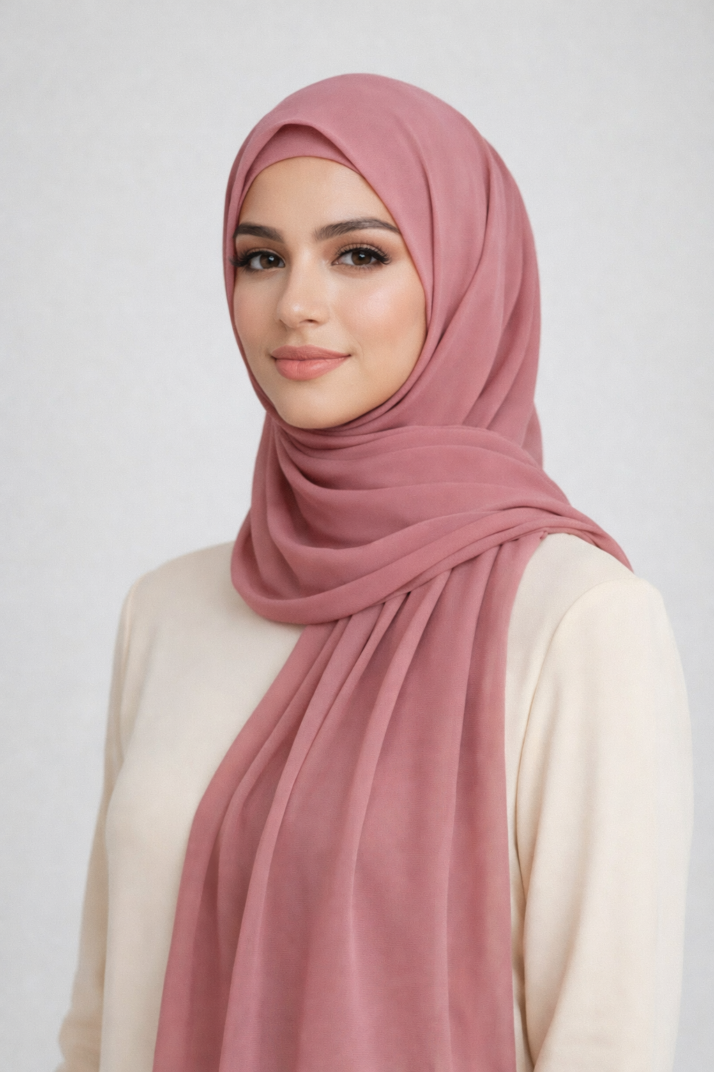 Pearl Chiffon Hijab