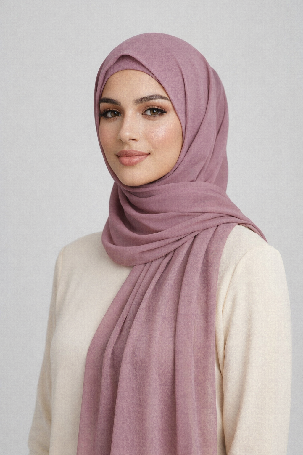 Pearl Chiffon Hijab