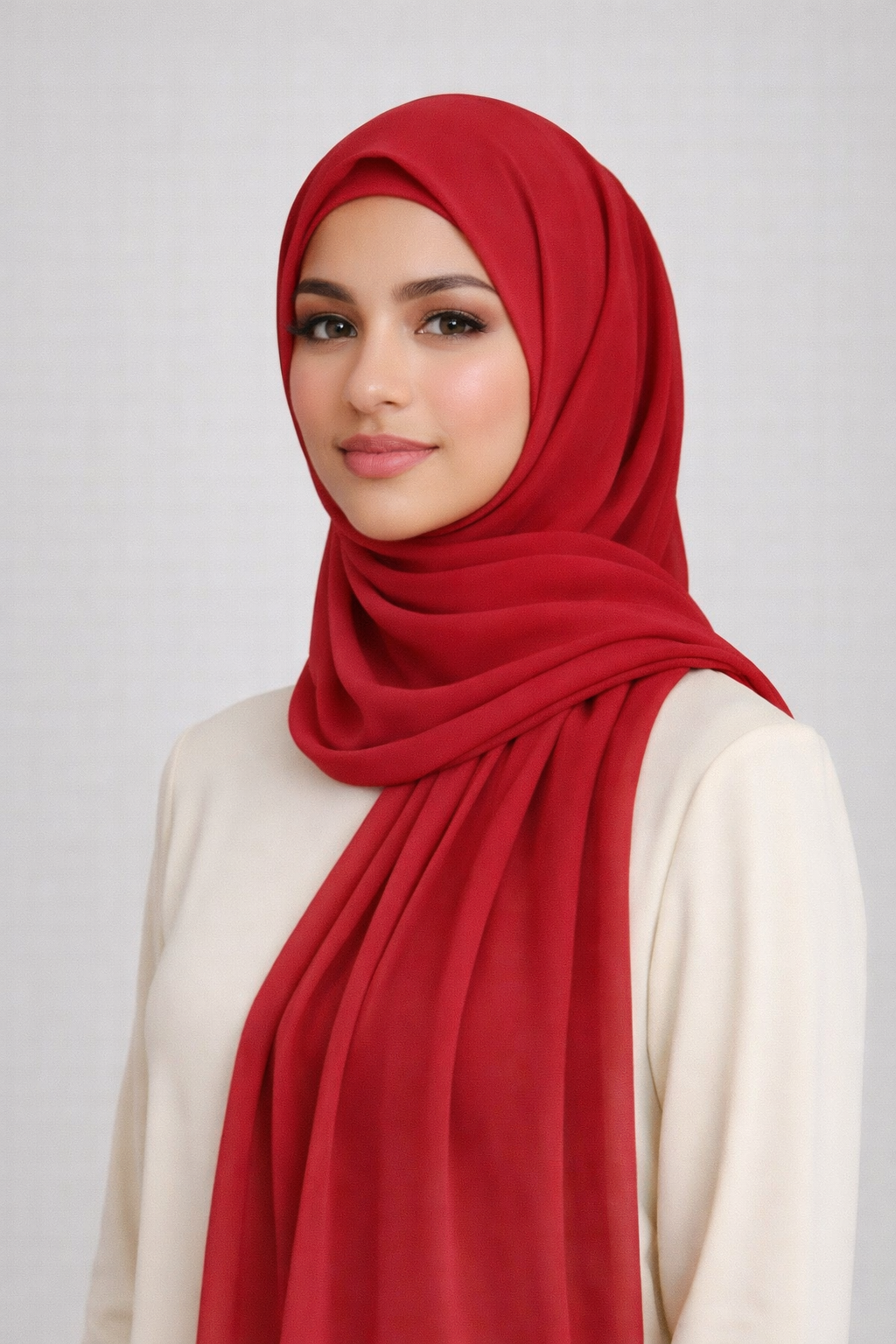 Pearl Chiffon Hijab