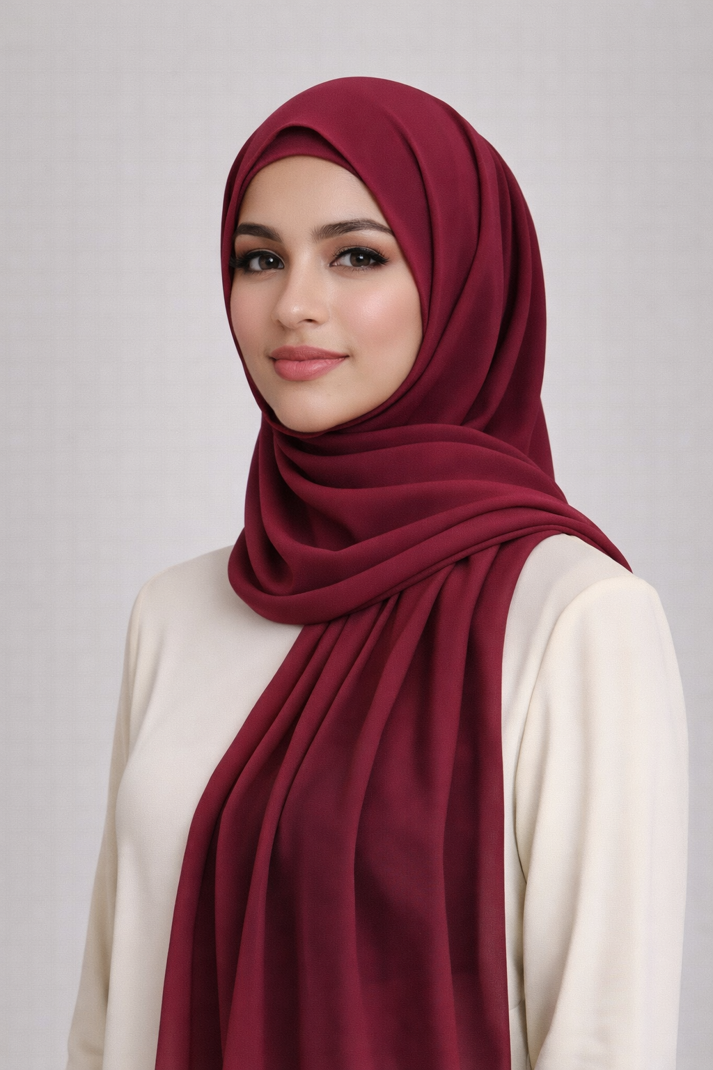 Pearl Chiffon Hijab