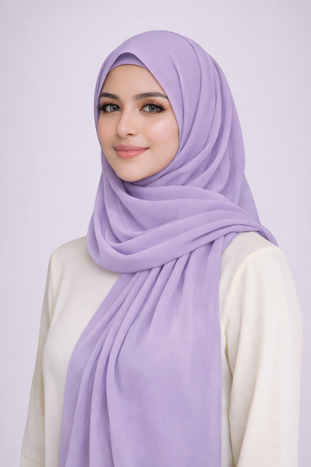 Pearl Chiffon Hijab