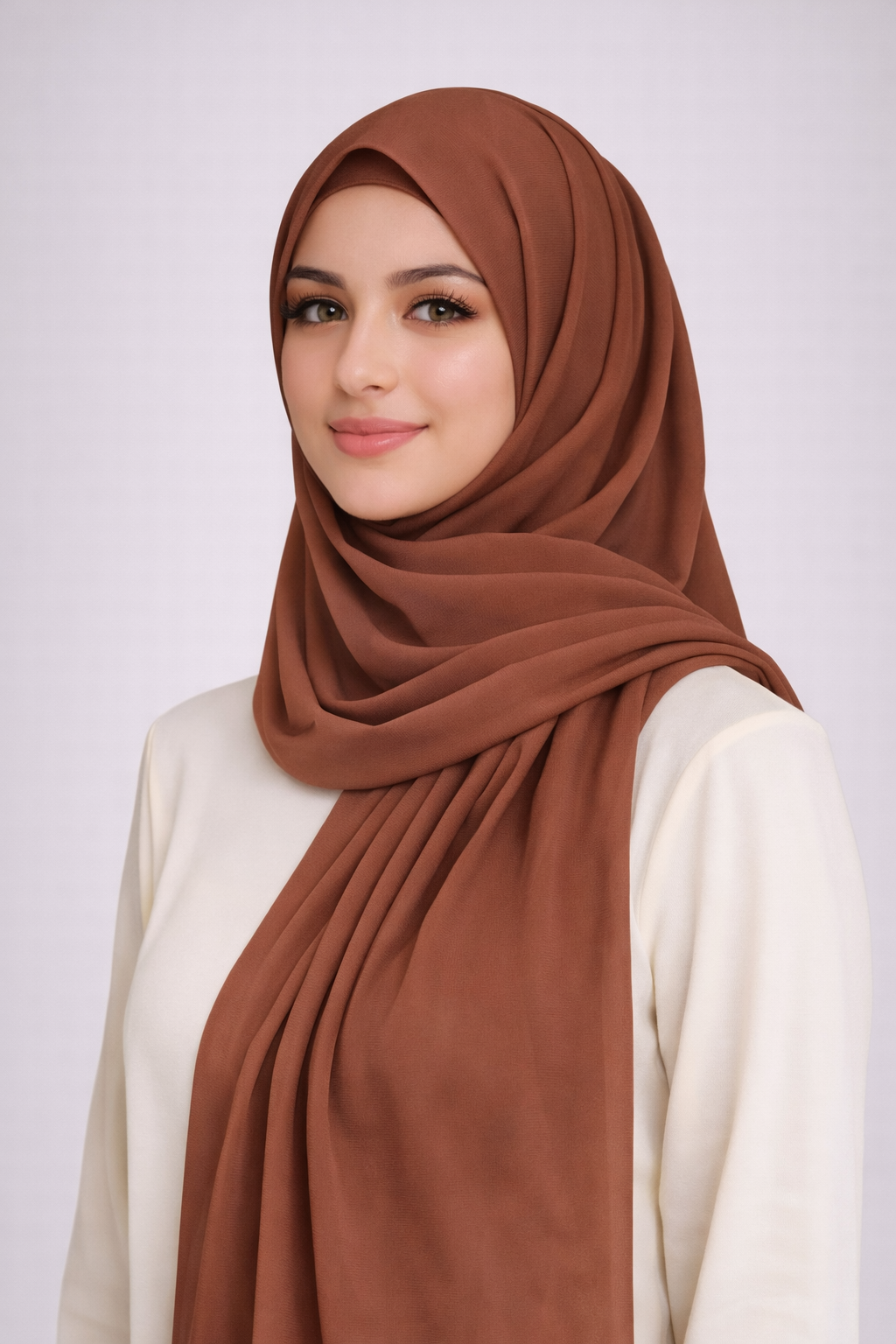 Pearl Chiffon Hijab