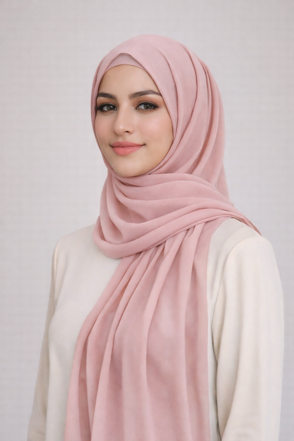 Pearl Chiffon Hijab