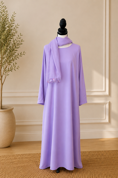 Floral Abaya